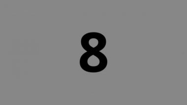 Koyu arkaplanda geri sayım lideri saati