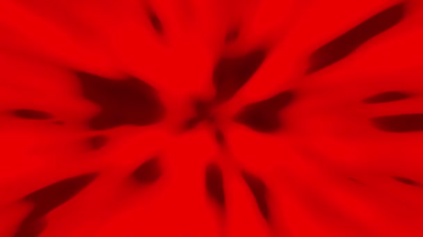 红色迷幻风格背景动画抽象4K环路 — 图库视频影像