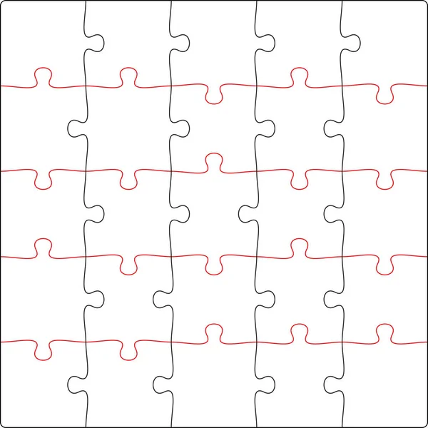 Eps Διάταξη Τετράγωνο Πρότυπο Για Κοπή — Διανυσματικό Αρχείο