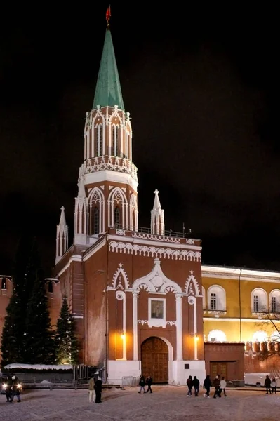 모스크바 크렘린의 Nikolskaya — 스톡 사진