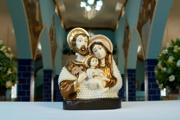 Den Katolska Kyrkans Heliga Familj Jesus Maria Och Josef Sao — Stockfoto