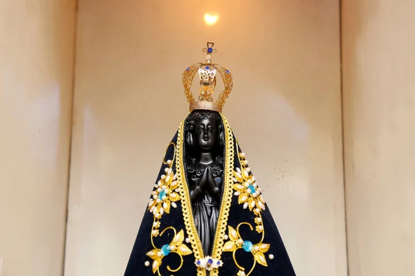 Our Lady Aparecida Statue Image Nossa Senhora Aparecida — kuvapankkivalokuva