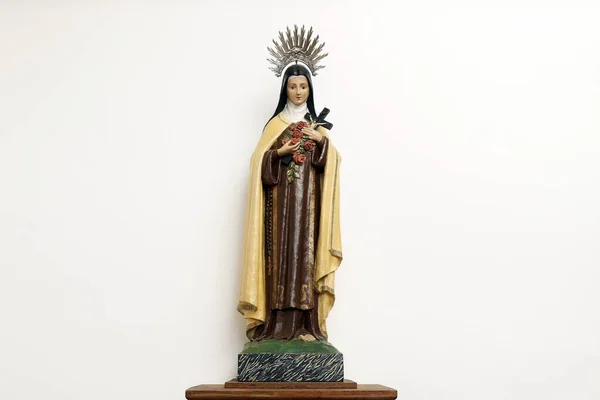 Statue Saint Therese Child Jesus Therese Lisieux Santa Terezinha Saint — Stockfoto