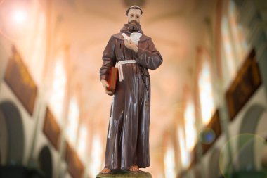 Katolik Kilisesi Assisi 'nden Aziz Francis.