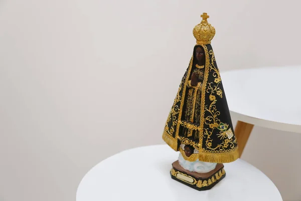 Matka Boża Aparecida Statua Obrazu Nossa Senhora Aparecida — Zdjęcie stockowe