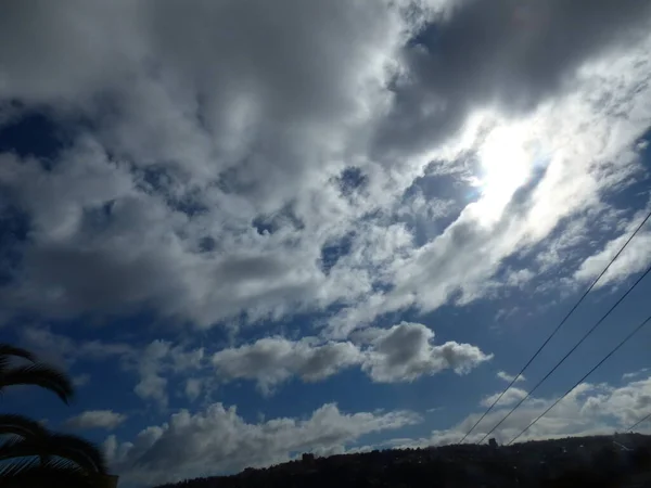 Nuvem Céu — Fotografia de Stock