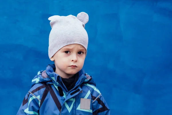 悲しい子供の肖像、感情の表現 — ストック写真