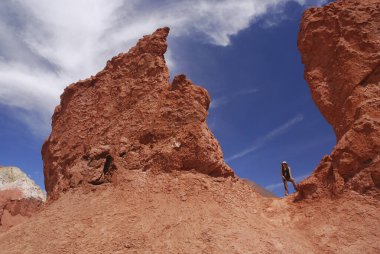 Gökkuşağı Vadisi, Atacama Çölü manzarası, Şili
