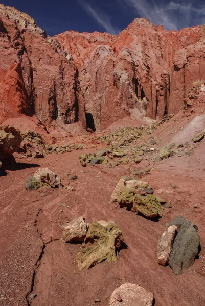 Rainbow Valley Paysage Désert Atacama Chili — Photo