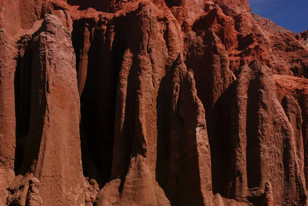 Tęczowa Dolina Krajobraz Pustyni Atacama Chile — Zdjęcie stockowe