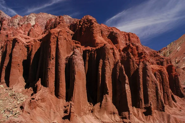 Rainbow Valley Paysage Désert Atacama Chili — Photo