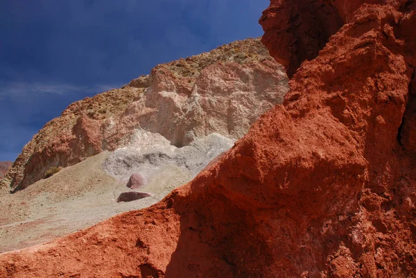 Rainbow Valley Paysage Désert Atacama Chili — Photo