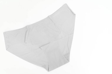 Beyaz arka planda, terliksiz gri kadınlar.. 