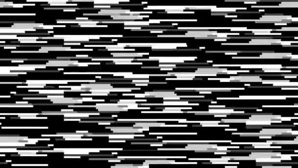 Pixel Line Overlays Hud — Stock Video