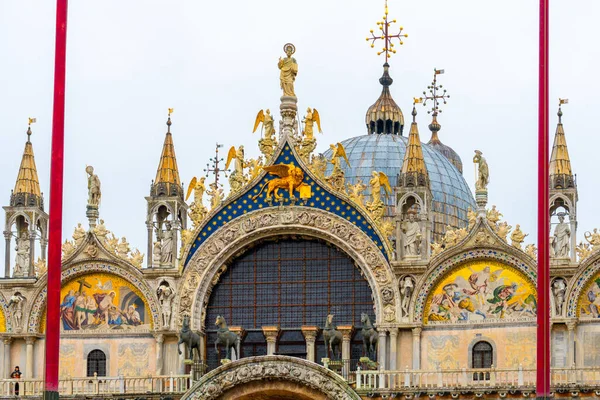 Собор Святого Марко Венеции Италия — стоковое фото