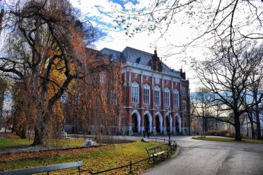 Vistas de los diferentes lugares turisticos de Cracovia, Polonia 