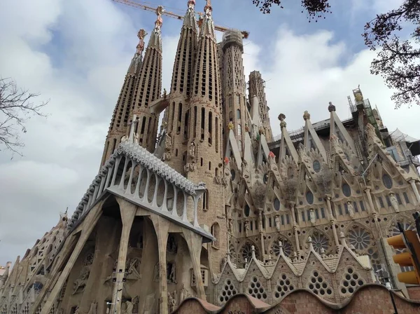 Templo Expiatorio de la Sagrada Familia de Gaudi (Barcelona, Katalonya, İspanya)