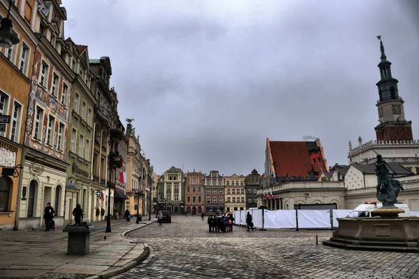 Views Different Tourist Places Poznan Poland — Stock Photo, Image