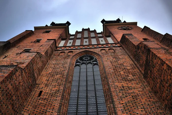 Vistas Dos Diferentes Lugares Turísticos Poznan Polônia Ostrow Tumsky Catedral — Fotografia de Stock