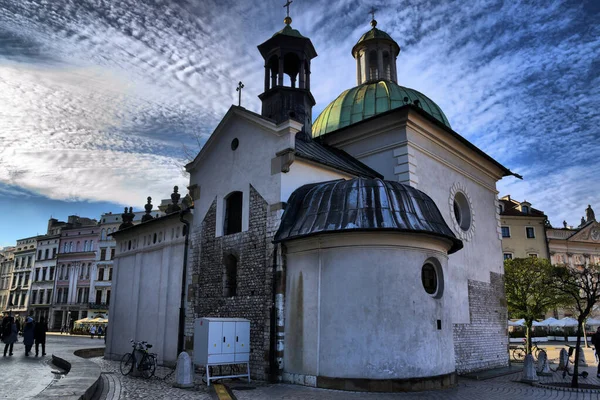 Vistas Los Diferentes Lugares Turisticos Cracovia Polonia — Foto de Stock