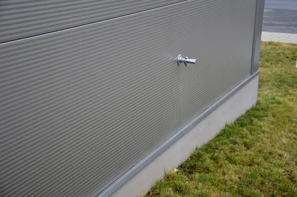 Niet Vrieswaterkraan Met Automatische Afvoer Van Geaccumuleerd Water Uit Leiding — Stockfoto