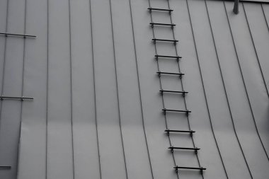 Dağlarda karların hızlı kaymasına karşı bir çubuğu olan galvanize metal çatı. Kar ve buz çabucak çatıdaki insanların üzerine düşerse ya yaralanırlar ya da ölürler. Çığ hızını yavaşlatır