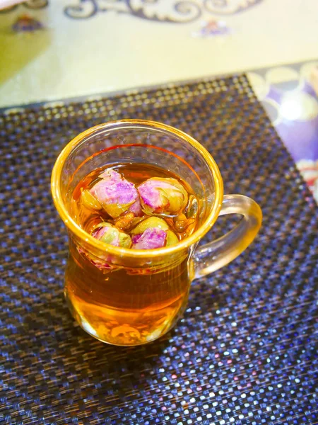 Damašek Růžový Čaj Bulharská Tradice — Stock fotografie