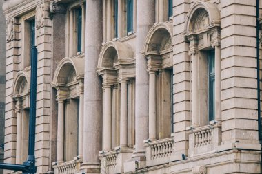 Ortaçağ Avrupa tarzı dış duvar deseni dekorasyonu