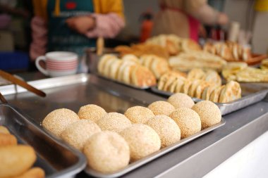 Şangay 'da Çin yemeği.