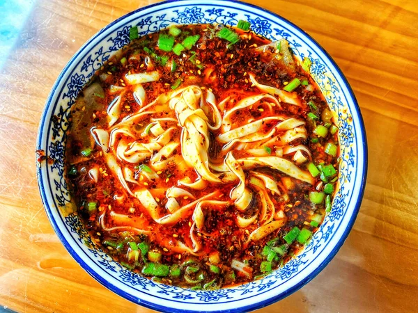 Lanzhou Beef Ramen Restaurant China Noodles Food Lanzhou Μοσχάρι Χειροποίητα — Φωτογραφία Αρχείου