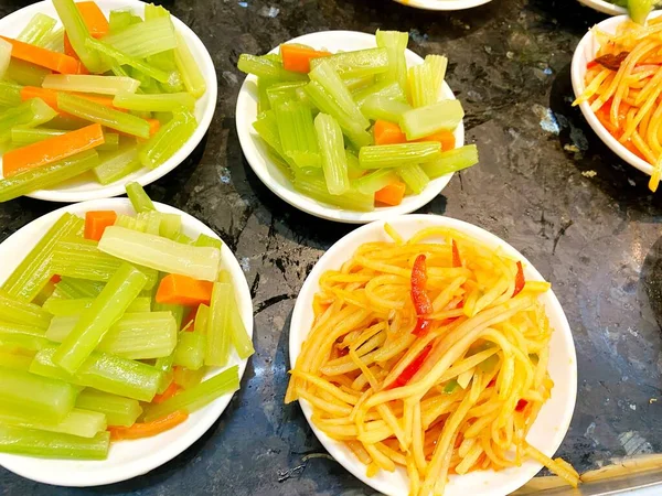 านราเม งเน Lanzhou อาหารก วยเต ยวจ วยเต ยวเน Lanzhou — ภาพถ่ายสต็อก