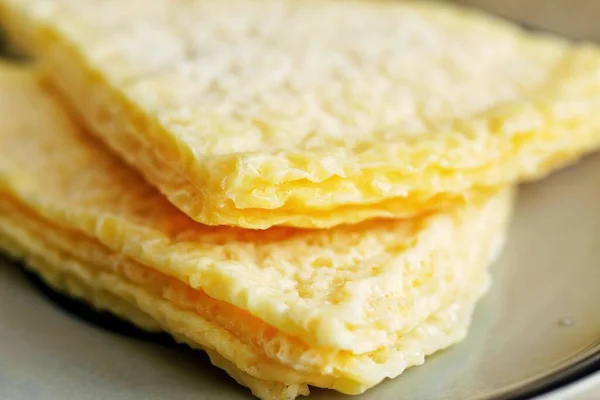 Gâteaux Lait Beurre Produits Laitiers Dans Alimentation Des Peuples Des — Photo