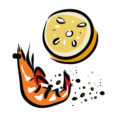 Karides ve limon klipsi sanatı