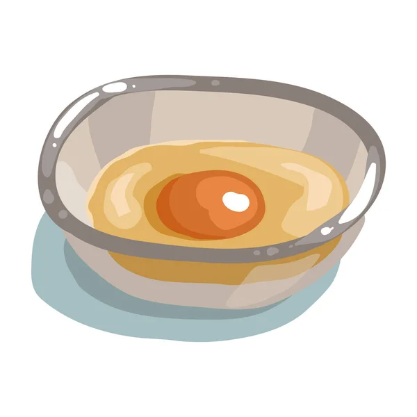 Egg Vectorillustratie Geïsoleerd — Stockvector