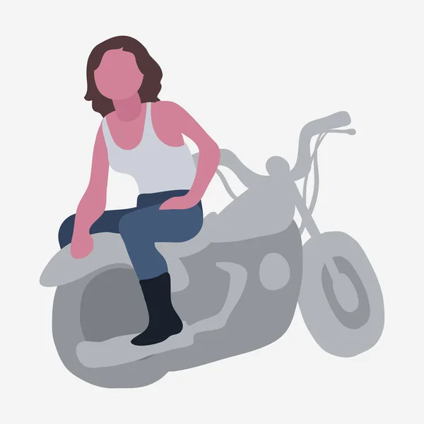 Biker Clip Art — Stockvektor