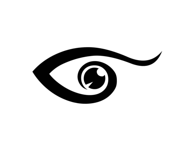 Вектор Логотипа Глаза Изолирован — стоковый вектор