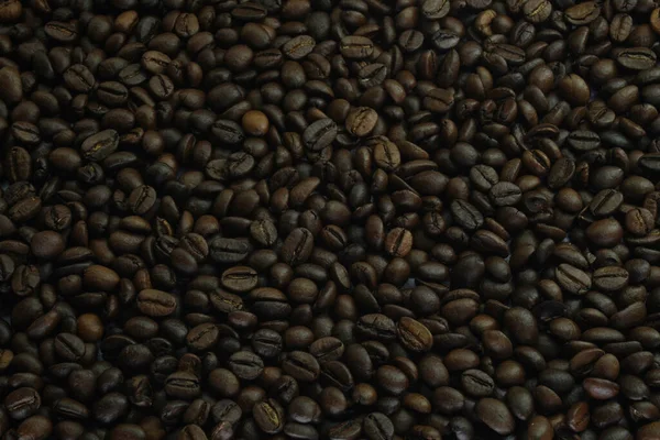 Coffee Beans Texture Background — Stock Photo, Image