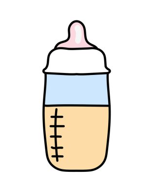 Bebek sütü şişesi.