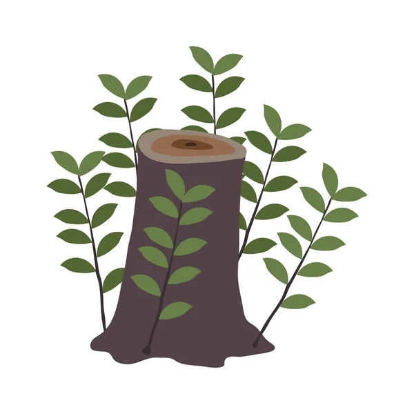 Cultiver Nouvelles Branches Clip Art — Image vectorielle