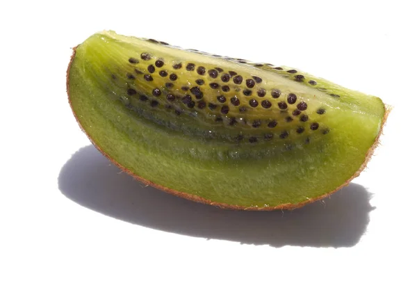 Kiwi Fruchtschnitt Und Samen — Stockfoto