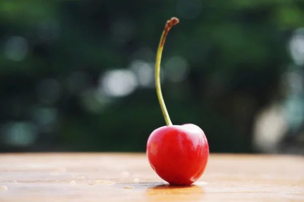 Fruta Cereja Contexto Natureza — Fotografia de Stock