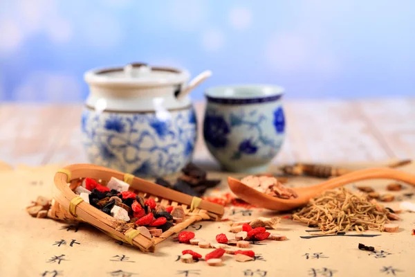 Traditional Chinese Medicine Studio Shooting Close Stock Photo