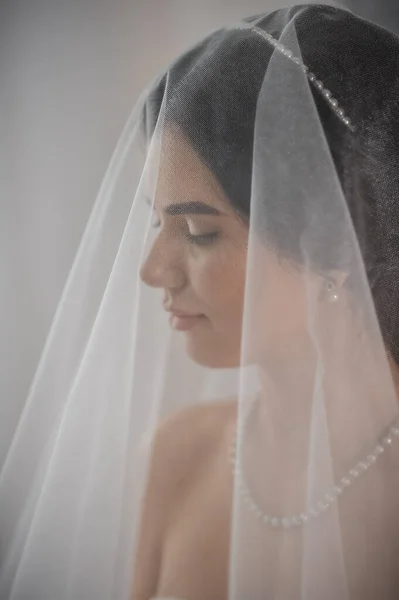 美しい花嫁のベール — ストック写真