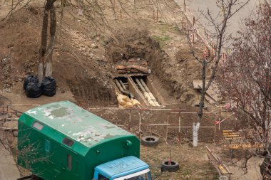 Moldova, Tiraspol 'de ısıtma hattı arızası