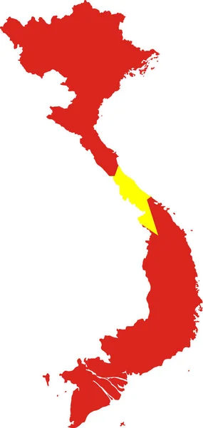ベトナム地図 旗アジア地図と旅行に出かけよう — ストックベクタ