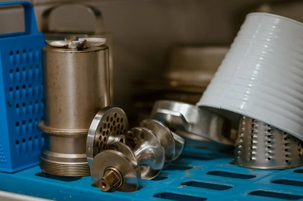 Preparing food in the kitchen sweet and dry and elements of kitchen equipment.