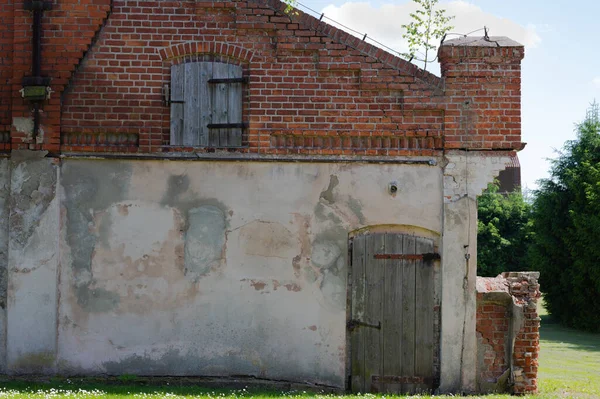 Palace Any Poland June Palace Park Complex Farm Buildings Located — Photo