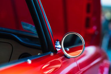 Olsztyn, Poland - 31 August 2022, Rally of Old Cars car Triumph