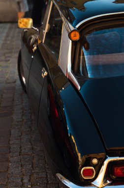 Olsztyn, Poland - 31 August 2022, Rally of Old Cars of the brand and Citroen DS badge
