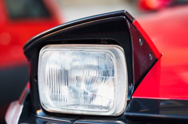 Olsztyn, Poland - 31 August 2022, Rally of Old Cars of the brand and Toyota stamp